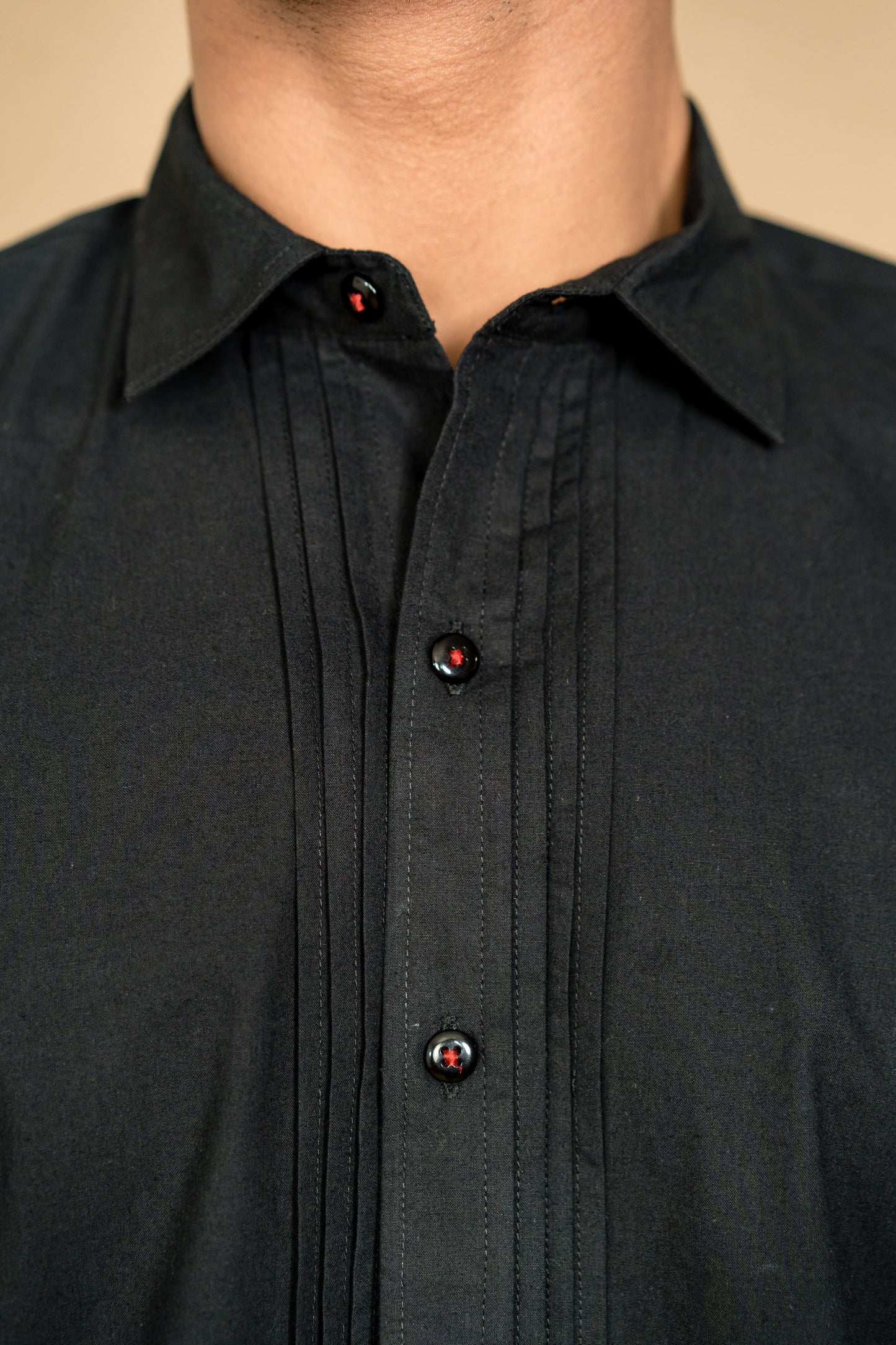 Limited Edition - Embroidered Shirt (Black)