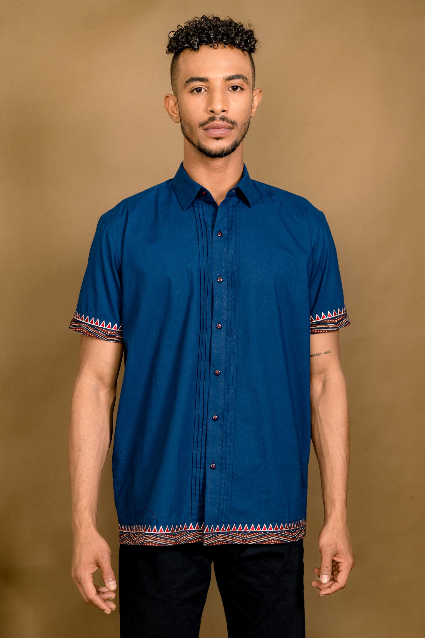 Limited Edition - Embroidered Shirt (Black)